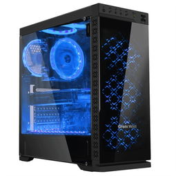 長城本色M62電競游戲機箱 黑色美學與高效散熱的完美結合